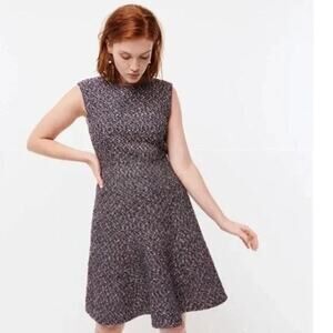 J. CREW A-line Dress Confetti Tweed Office Professional Workwear Size 0
